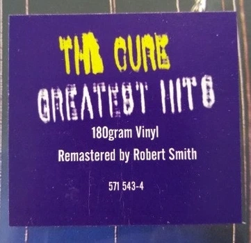 The Cure - Greatest Hits (2 пластинки, 180 грамм, Сборник, Переиздание, Ремастеринг)