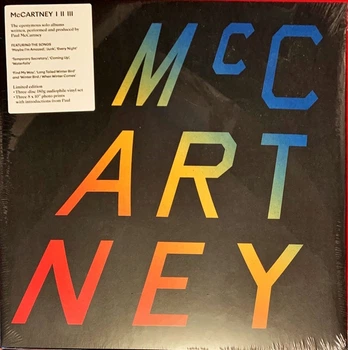 Paul McCartney - McCartney I II III (3 пластинки, 180 грамм, Альбом, Переиздание, Бокс-сет)