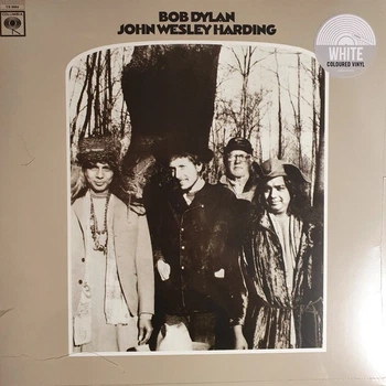Bob Dylan - John Wesley Harding (Белый, Альбом, Лимитированое, Переиздание)