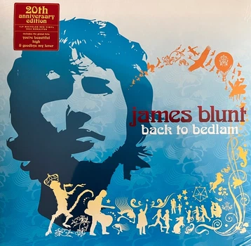 James Blunt - Back To Bedlam (Червоний, З переробленого матеріалу, Ювілейне видання до 20-річчя, Альбом, Перевидання, Ремастеринг)