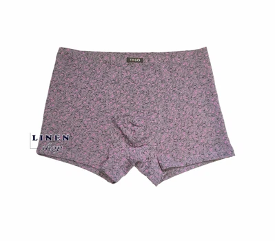 Сірі чоловічі труси шорти з дрібним малюнком Colour style TASO 5792 2XL