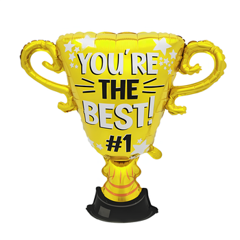 Фольгована Кулька Кубок You're The Best 72x65 (28") Золото