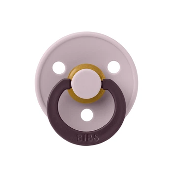 Соска пустушка BIBS Studio Colour Latex кругла 0-6 міс Dusky Lilac/Plum