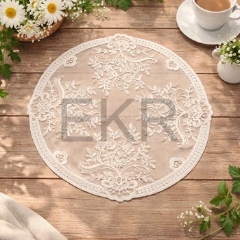 Мереживна серветка на стіл Classic Lace D30 см (445-255)
