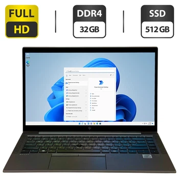 Мобильная рабочая станция HP ZBook Firefly 14 G7 / 14" (1920x1080) IPS / Intel Core i7-10510U (4 (8) ядра по 1.8 - 4.9 GHz) / 32 GB DDR4 / 512 GB SSD M.2 / Intel UHD Graphics / WebCam / Fingerprint / Windows 11 Pro б/у