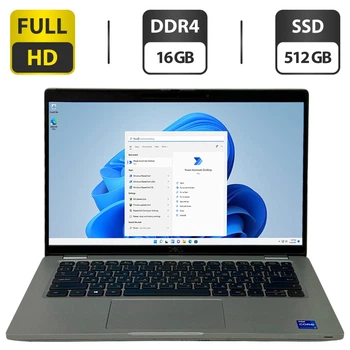 Ультрабук Б-класс Dell Latitude 5420 / 14" (1920x1080) IPS Touch / Intel Core i7-1185G7 (4 (8) ядра по 3.0 - 4.2 GHz) / 16 GB DDR4 / 512 GB SSD / Intel Iris X Graphics / WebCam / Windows 11 Pro б/у