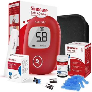 Глюкометр Sinocare Safe AQ Smart + 25 тест-полосок