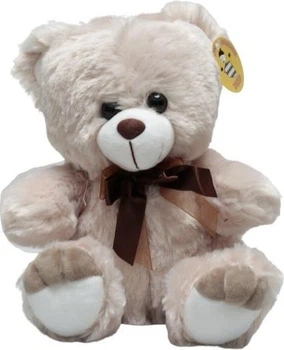 Maskotka Deef Miś z kokardką 31 cm 03447 (5901500234474)