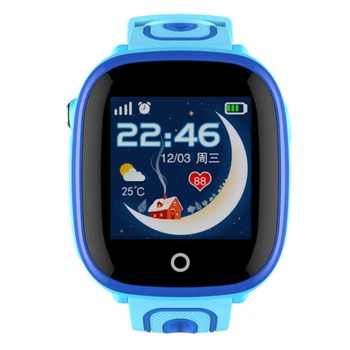 Дитячий годинник DF31G blue Багатофункціональний SKMEI Кварцовий