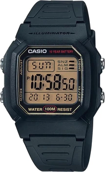 Чоловічий Наручний Годинник CASIO W-800HG-9A