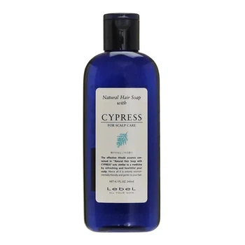 Шампунь для бережного ухода за чувствительной и сухой кожей головы LebeL NHS Cypress Shampoo 240 мл