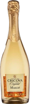 Вино ігристе Cricova Muscat біле напівсухе 0.75 л