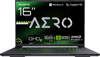 Ноутбук Gigabyte AERO X16 (1TH93EE894AH), Ryzen AI 7 350 / 16″ / RAM 16 ГБ / 1 ТБ / RTX 5050 / Windows 11 Home
