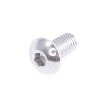 Винт с полукруглой головкой M5x10mm (нержавеющая сталь 304 A2-70, внутренний шестигранник, ISO7380) - 365847