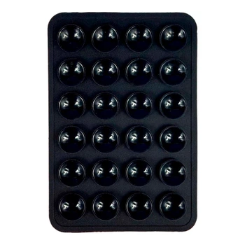 Держатель-присоска Double Side Silicone, Черный - 606084