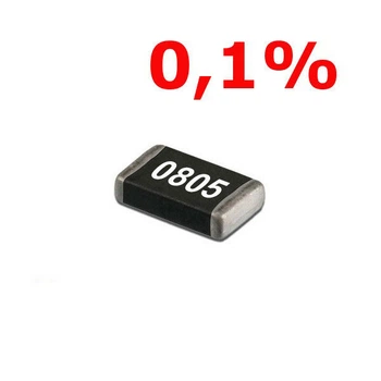 SMD-резистор (0805) 18 kom ±0,1% 50ppm - 667518