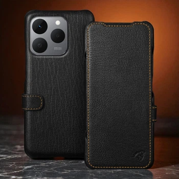 Чохол книжка Stenk Premium для Realme 15T Чорний (80371)