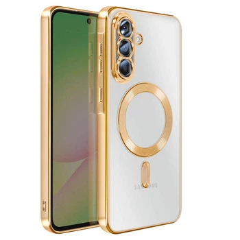 Чохол Fiji Chrome для Samsung Galaxy A36 5G (A366) з MagSafe та захистом камер Gold