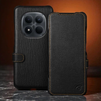 Чехол книжка Stenk Premium для Xiaomi Redmi Note 15 Pro 5G Чёрный (80361)