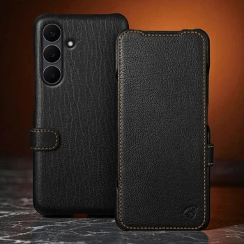 Чохол книжка Stenk Premium для Samsung Galaxy S25 FE Чёрний (80060)