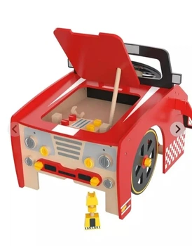 Игрушка автомеханика Playtive из натурального дерева