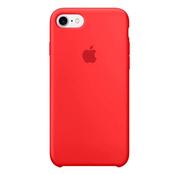 Чохол (накладка) Apple iPhone 5 / iPhone 5S / iPhone SE, Original Soft Case, Червоний - 166427