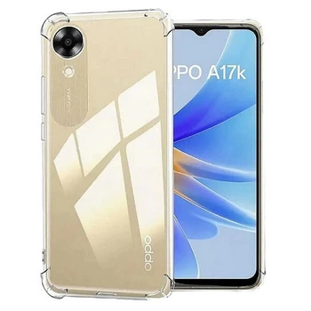 Чехол (накладка) OPPO A17K, BeCover Anti-Shock, Прозрачный - 404294