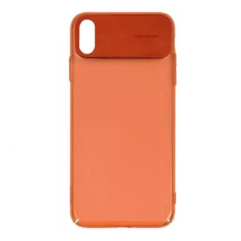 Чохол (накладка) Apple iPhone XS Max, Baseus, Помаранчевий - 221465