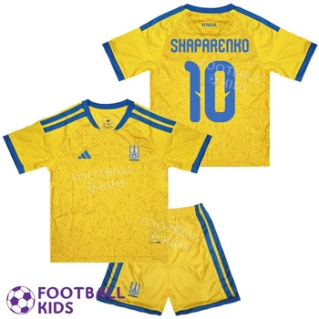 Футбольна форма для дітей SHAPARENKO 10 збірної України Ukraine FIFA World Cup 2026 145-155 см (set4727-136651-4)