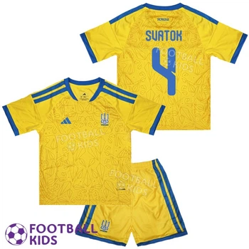 Футбольна форма для дітей SVATOK 4 збірної України Ukraine FIFA World Cup 2026 145-155 см (set4727-136644-4)