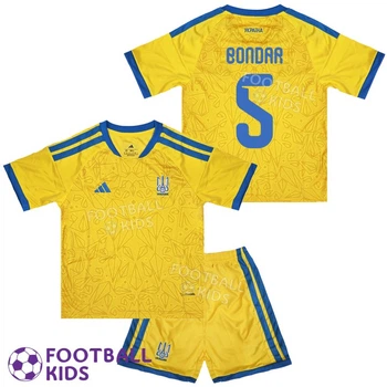 Футбольна форма дитяча BONDAR 5 збірної України Ukraine FIFA World Cup 2026 145-155 см (set4727-136645-4)