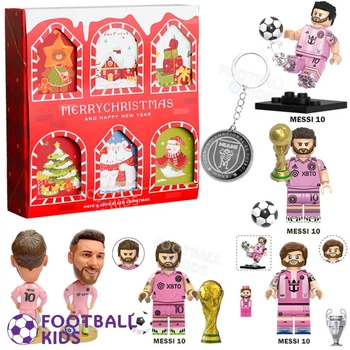 Адвент календарь футбольный Messi Интер Майами Merry Christmas box Messi (53302-4)