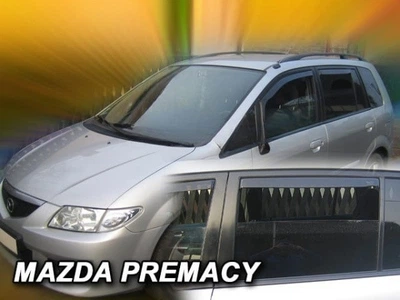 Дефлекторы окон ветровики Mazda Premacy 5D 99-05 вставные 4шт Heko Мазда Премаси АМ0007507