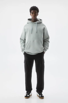 Штани Pull & Bear чорний LAGTJ354 40