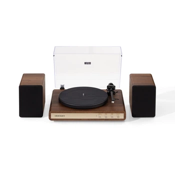 Виниловый проигрыватель Crosley C65 Record Player Walnut