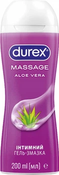 Интимный гель-смазка Durex Play Aloe Vera (лубрикант) 200 мл (4820108005310)