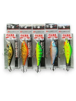 Набір Воблерів Khamsin 70SP-SR (70mm 9.5g )(5шт)(Fishing)(8232-Набор 17)
