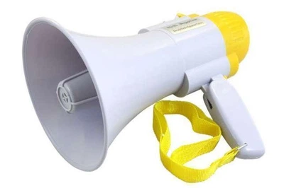 Громкоговоритель MEGAPHONE HW 8C Ручной складной рупор-мегафон 63067/00