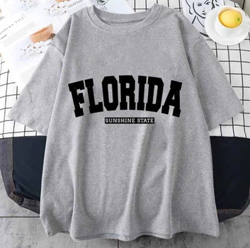Жіноча стильна оверсайз Футболка LOYS Florida Сірий XXL