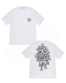 Біла Футболка LOYS Chrome Hearts Logo унісекс Хром Хартс Хром Харт XXL