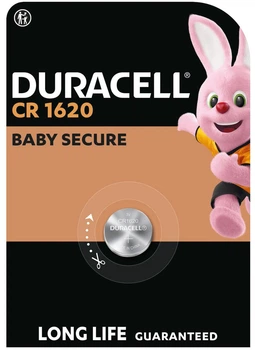 Специальная литиевая батарейка типа «таблетка» Duracell 1620 3V, (CR1620), 1 шт. в упаковці (7091709)