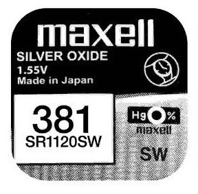 Батарейка Maxell SR1120SW 1PC EU MF (6813356)