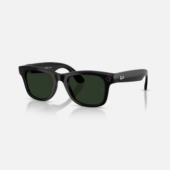 Смарт-очки Ray-Ban Meta Wayfarer Gen 2 Shiny Black/Transitions Graphite Green S-M (RW4012 601/1M50)