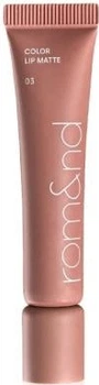 Помада для губ Rom&nd Color Lip Matte 03 Taupe Dawn рідка матова 8 г (8800258082528)