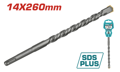 Бур TOTAL TAC311403 SDS plus 14x260мм (7090246)