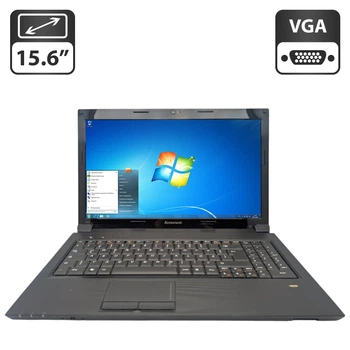 Ноутбук Lenovo B560 / 15.6" (1366x768) TN / Intel Core i3-350M (2 (4) ядра по 2.2 GHz) / 6 GB DDR3 / 320 GB HDD / Intel HD Graphics / WebCam / DVD-ROM б/у