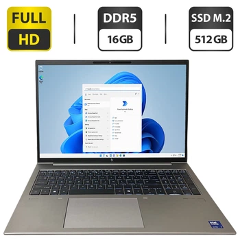 Мобільна робоча станція HP ZBook Firefly 16 G11 / 16" (1920x1200) IPS / Intel Core Ultra 7 155H (16 (22) ядер по 1,4 - 4,8 ГГц) / 16 ГБ DDR5 / 512 ГБ SSD M.2 / Intel Arc Graphics / Сканер відбитків пальців / Веб-камера б/в