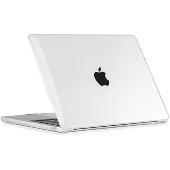 Чехол HardShell Case Crystal для MacBook Air 13.6 2022-2026 M2/M3/M4/M5 A2681/A3113/A3240/A3449 — прозрачная защитная накладка