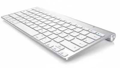 Бездротова клавіатура Aplic Bluetooth 3.0 Silver Slim Design