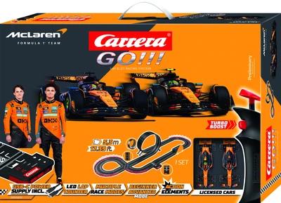 Zestaw Wyścigowy Carrera GO McLaren Racing 62623 skala 1:43 (4007486626232)